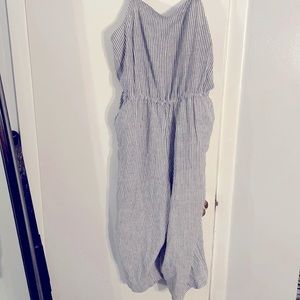Old Navy Pinstriped Jumpsuit